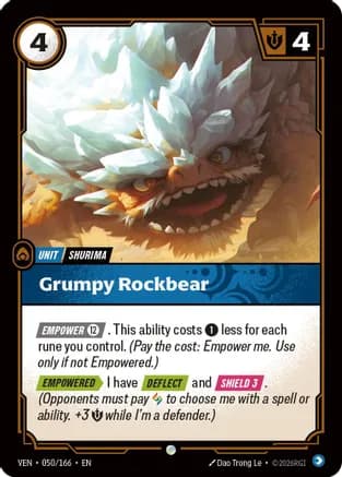 Grumpy Rockbear — Vendetta