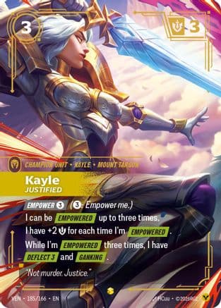 Kayle, Justified (Overnumbered) — Vendetta