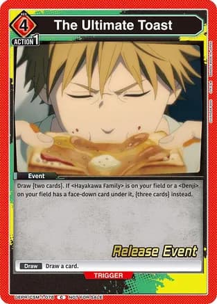 The Ultimate Toast — UE22BT: CHAINSAW MAN Release Event
