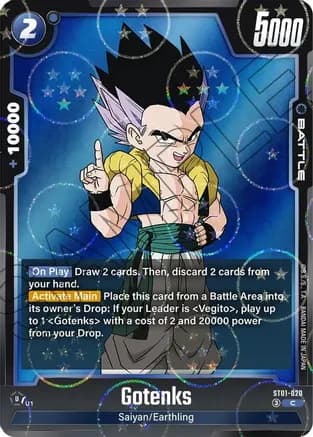 Gotenks - ST01-020 (Dragon Ball Pattern) — Story Booster 01