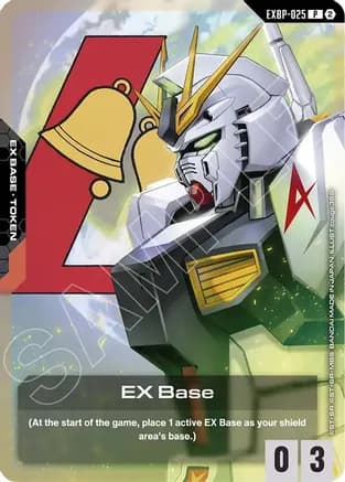 EX Base (EXBP-025) (GD05 Freedom Ascension Deck Build Box) — Promotional EX Base Tokens