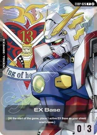 EX Base (EXBP-026) (GD05 Freedom Ascension Deck Build Box) — Promotional EX Base Tokens