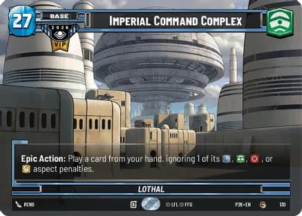 Imperial Command Complex — Galactic Championship 2026