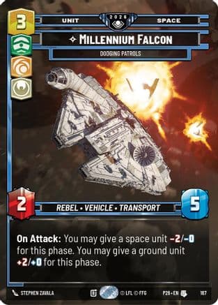 Millennium Falcon - Dodging Patrols — Galactic Championship 2026