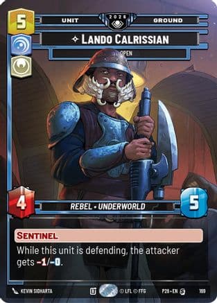 Lando Calrissian - Eyes Open — Galactic Championship 2026