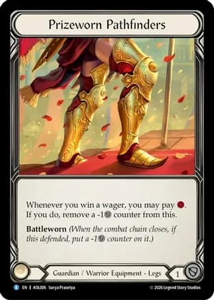 Prizeworn Pathfinders — Flesh and Blood card