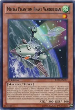 Mecha Phantom Beast Warbluran — Judgment of the Light