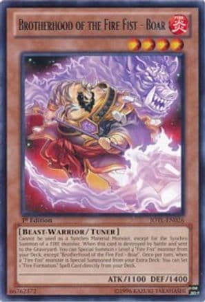 Brotherhood of the Fire Fist - Boar — Judgment of the Light