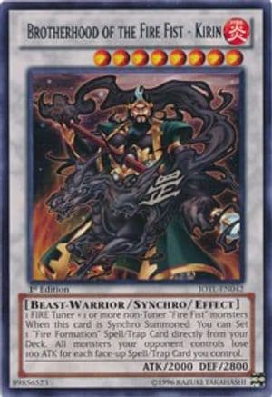 Brotherhood of the Fire Fist - Kirin — Judgment of the Light