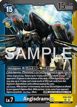 Aegisdramon — Limited Card Pack -Final Crest-