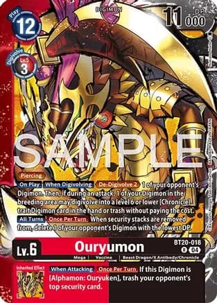 Ouryumon — Limited Card Pack -Final Crest-
