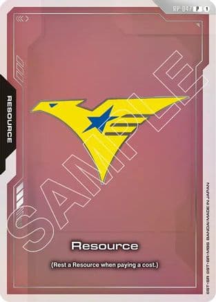 Resource (RP-047) (EVX07 Resource Set) — Promotional Resource Tokens