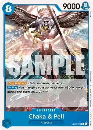 Chaka & Pell (Tournament Pack 2026 Vol. 3) — One Piece Promotion Cards