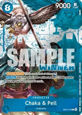 Chaka & Pell (Winner Pack 2026 Vol. 3) — One Piece Promotion Cards