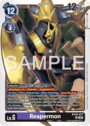 Reapermon — Timeless Bonds
