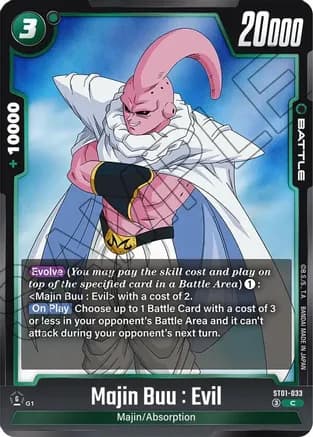 Majin Buu : Evil - ST01-033 — Story Booster 01