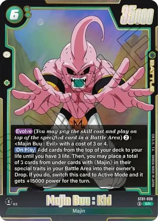 Majin Buu : Kid - ST01-038 — Story Booster 01