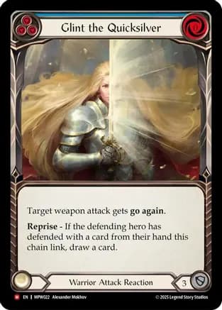 Glint the Quicksilver (Blue) — Mastery Pack Warrior