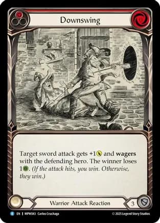 Downswing (Red) — Mastery Pack Warrior