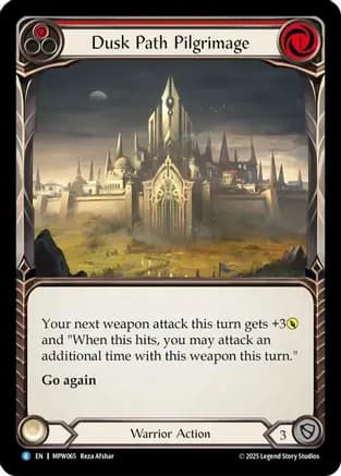 Dusk Path Pilgrimage (Red) — Mastery Pack Warrior