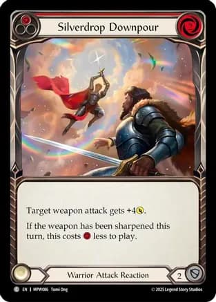 Silverdrop Downpour (Red) — Mastery Pack Warrior