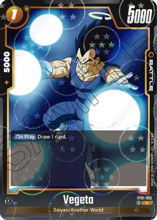 Vegeta - ST01-052 (Dragon Ball Pattern) — Story Booster 01