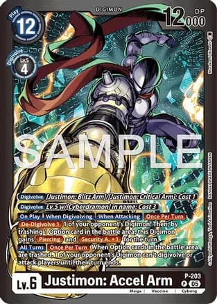 Justimon: Accel Arm — Limited Card Pack -Final Crest-