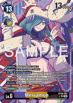 Mervamon (Alternate Art) — Timeless Bonds