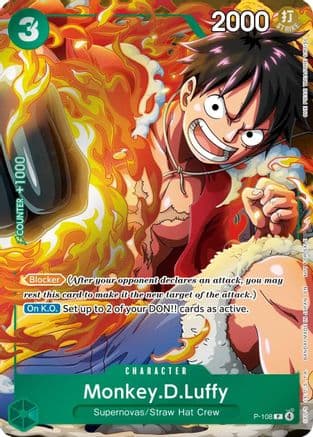 Monkey.D.Luffy (Event Pack Vol. 9) — One Piece Promotion Cards