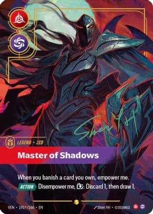 Zed, Master of Shadows (Signature) — Vendetta