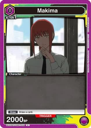 Makima (018) (Box Topper Foil) — UE22BT: CHAINSAW MAN