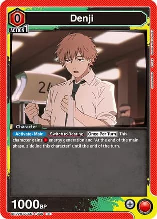 Denji (049) (Box Topper Foil) — UE22BT: CHAINSAW MAN
