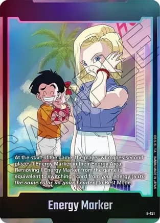 Energy Marker (E-151) — Fusion World Energy Markers