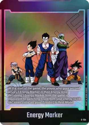 Energy Marker (E-154) — Fusion World Energy Markers