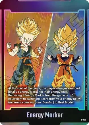 Energy Marker (E-156) — Fusion World Energy Markers
