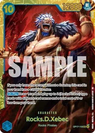 Rocks.D.Xebec (118) — The World's Strongest Warriors