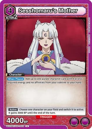 Sesshomaru's Mother — UE23BT: Inuyasha