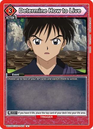Determine How to Live — UE23BT: Inuyasha
