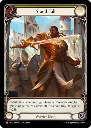 Stand Tall (Extended Art) — Mastery Pack Warrior