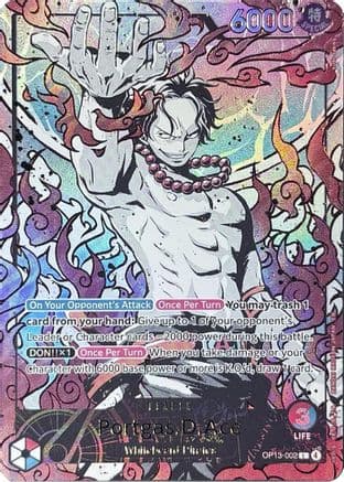 Portgas.D.Ace (English Version 3rd Anniversary Set) — One Piece Promotion Cards