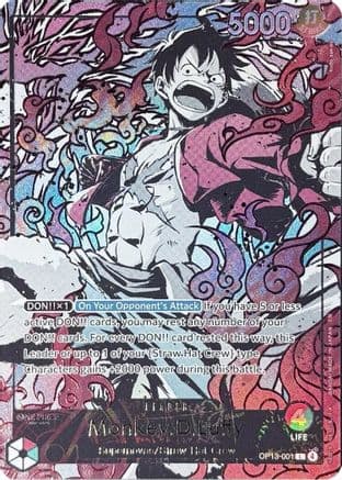 Monkey.D.Luffy (English Version 3rd Anniversary Set) — One Piece Promotion Cards