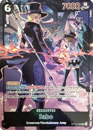 Sabo (120) (English Version 3rd Anniversary Set) — One Piece Promotion Cards