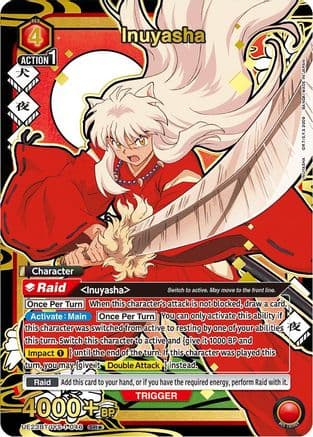 Inuyasha (046) (SR*) (Box Topper Gold Foil) — Union Arena card