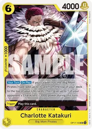 Charlotte Katakuri — The World's Strongest Warriors