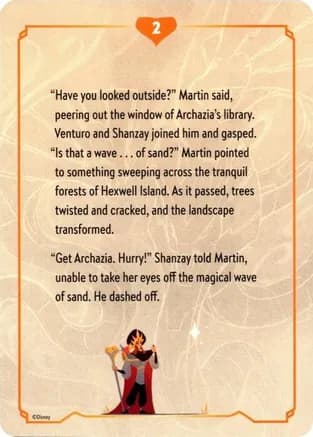 Reign of Jafar Lore Card (2 of 19) — Reign of Jafar