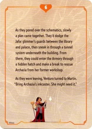 Reign of Jafar Lore Card (6 of 19) — Reign of Jafar