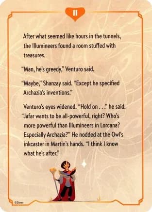 Reign of Jafar Lore Card (11 of 19) — Reign of Jafar