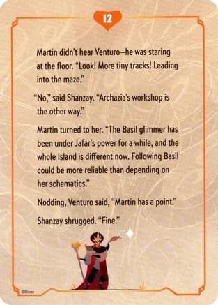 Reign of Jafar Lore Card (12 of 19) — Reign of Jafar