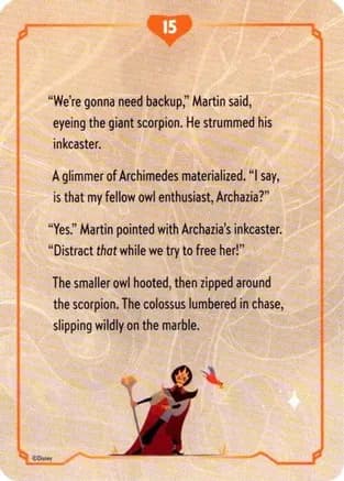 Reign of Jafar Lore Card (15 of 19) — Reign of Jafar