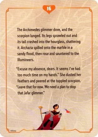 Reign of Jafar Lore Card (16 of 19) — Reign of Jafar